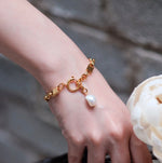 Load image into Gallery viewer, TIARA PEARL BRACELET
