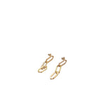 Load image into Gallery viewer, GOLD CHAIN EARRING
