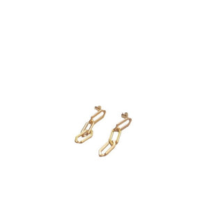 GOLD CHAIN EARRING